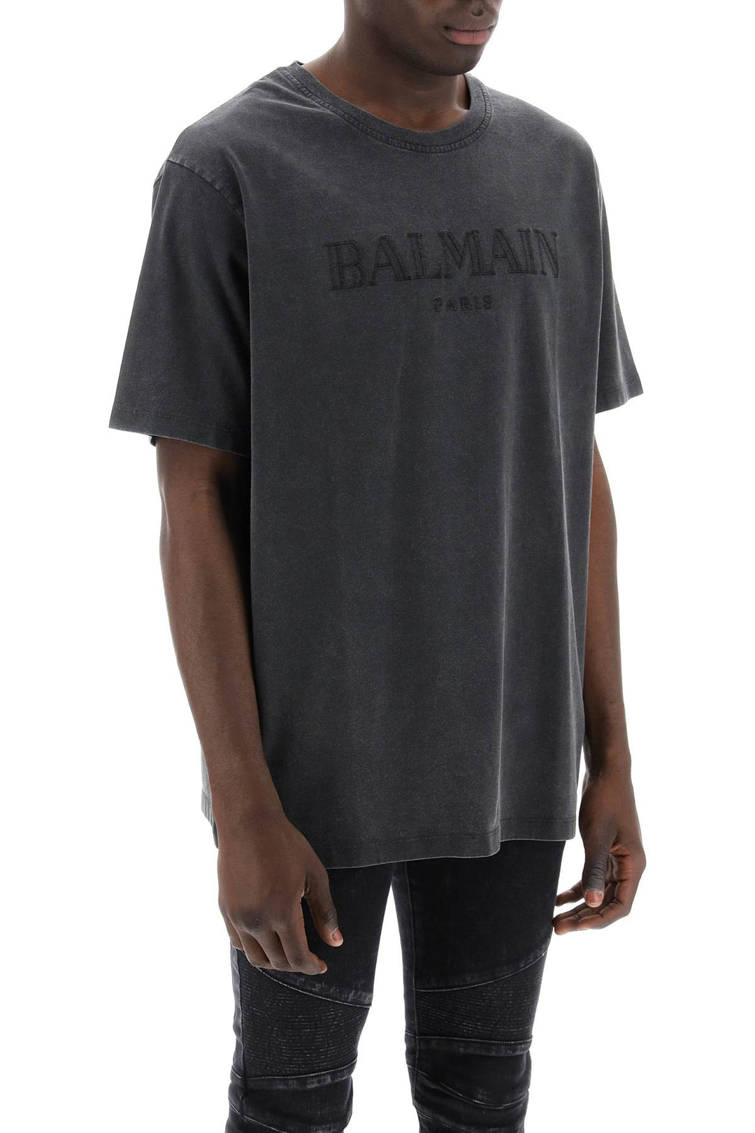 Balmain Vintage T Shirt   Grigio