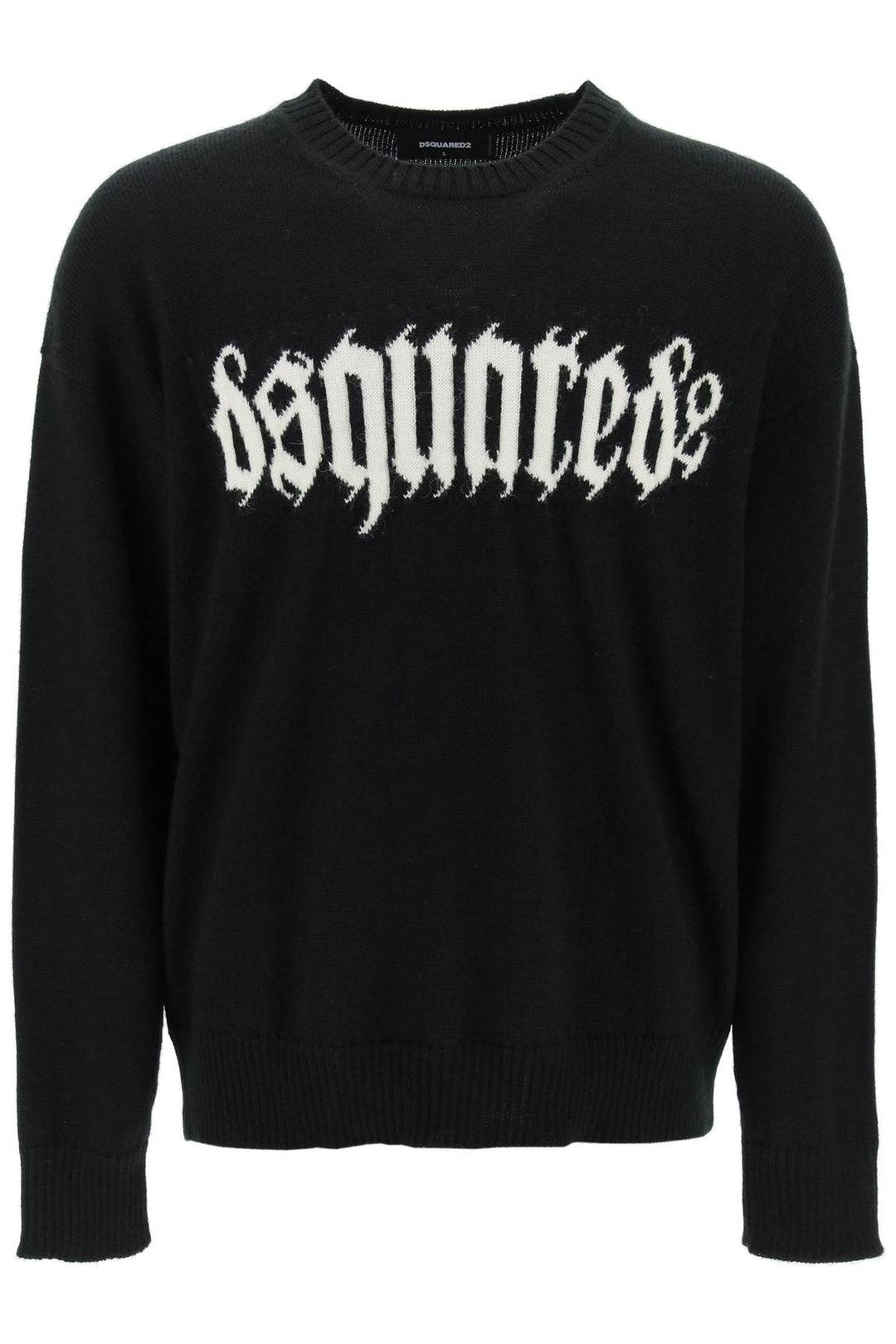 Dsquared2 Gothic Logo Sweater   Nero