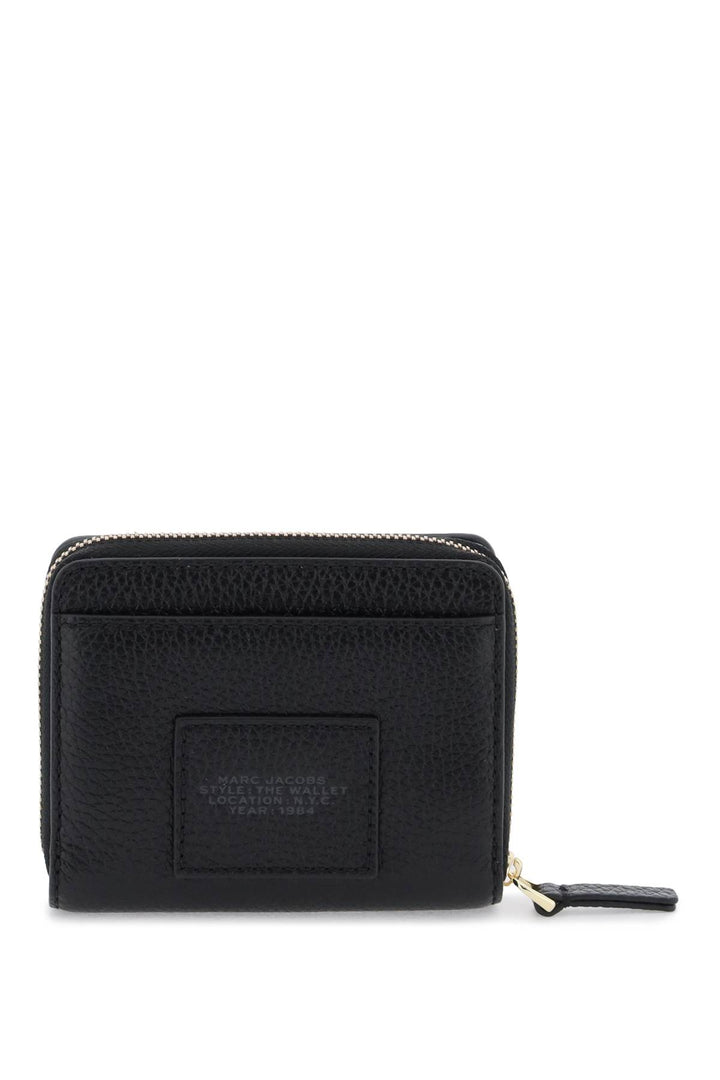 Marc Jacobs The Leather Mini Compact Wallet   Nero