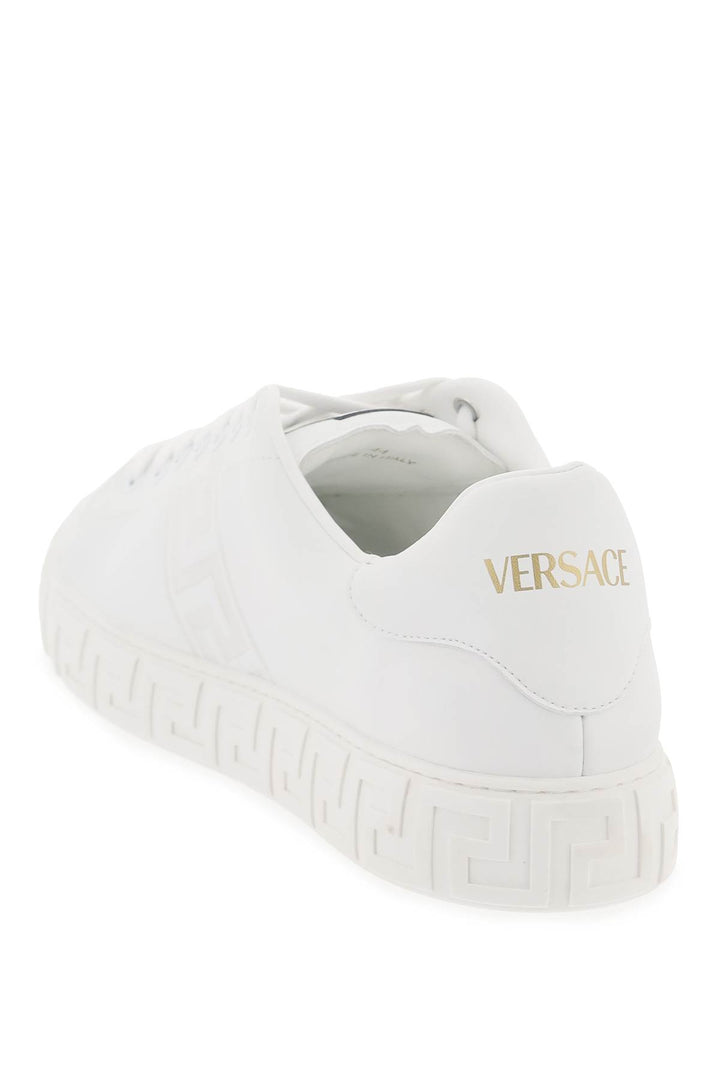 Versace Greca Sneakers   White