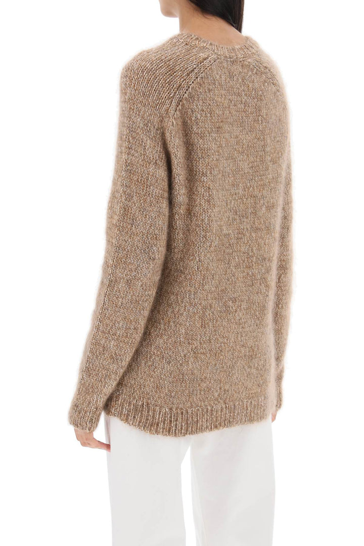 Toteme Melange Effect Sweater   Beige