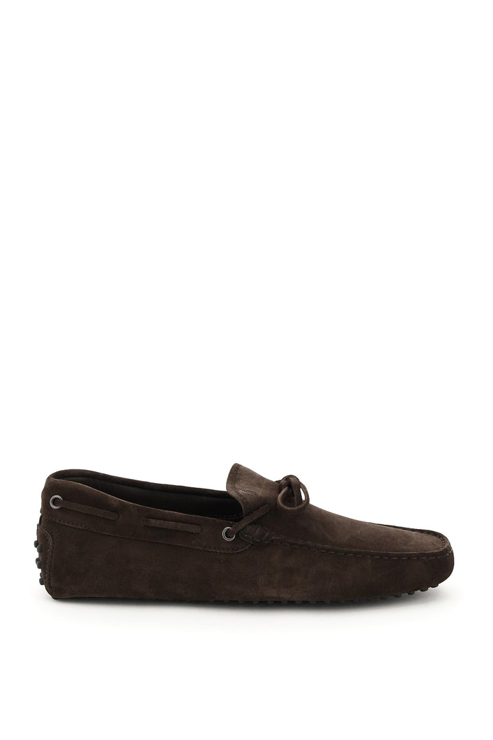 Tod's Gommino Loafers With Laces   Marrone