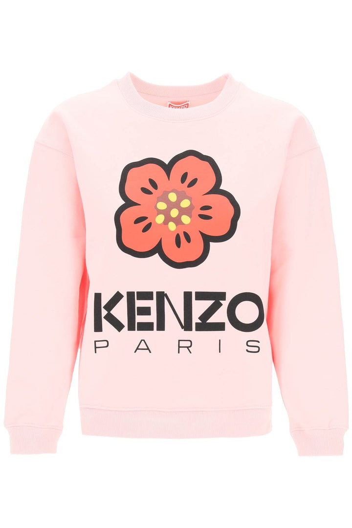 Kenzo Bokè Flower Crew Neck Sweatshirt   Rosa