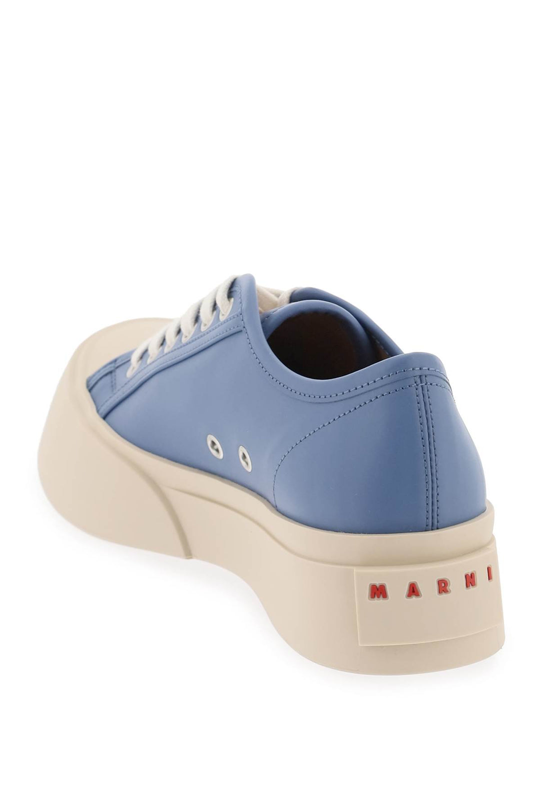Marni Leather Pablo Sneakers   Blu