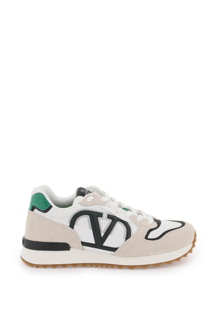 Valentino Garavani Vlogo Pace Low Top Sneakers   Bianco