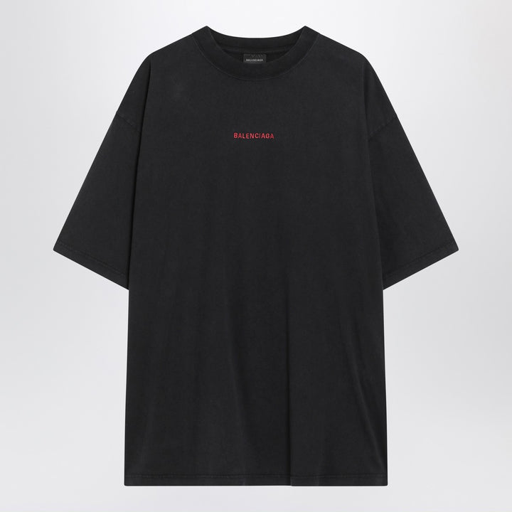 Faded Balenciaga Back Medium Fit T-shirt
