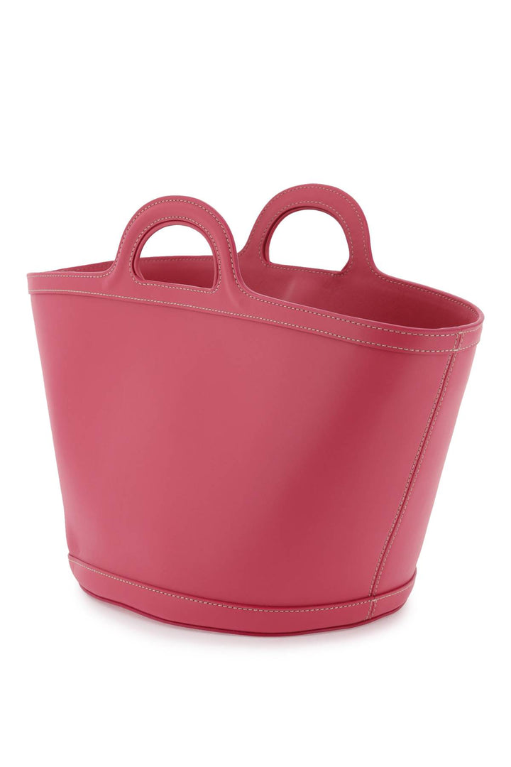 Marni Leather Small Tropicalia Bucket Bag   Rosa