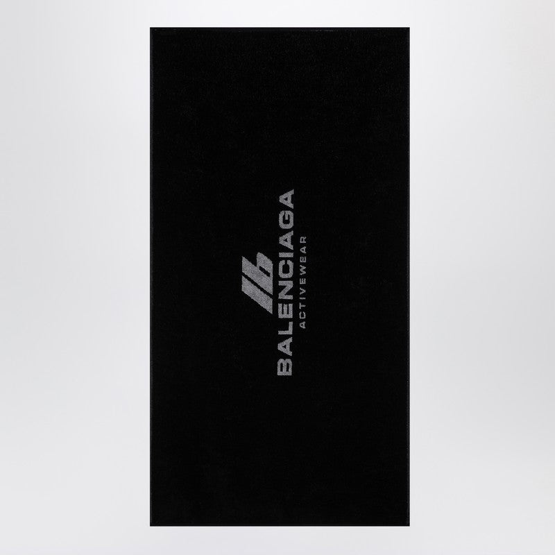 Balenciaga cotton Activewear gym towel