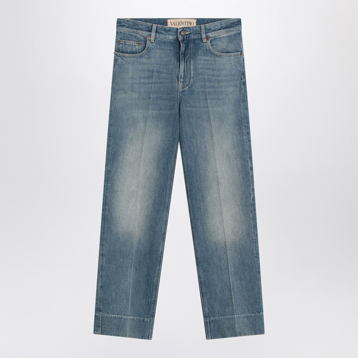 Valentino Faded-effect jeans