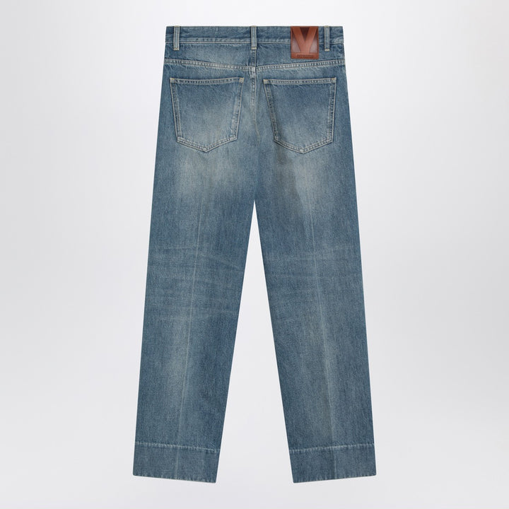 Valentino Faded-effect jeans