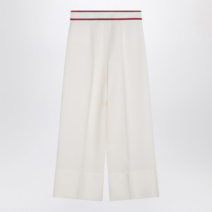 Valentino trousers with Gold V