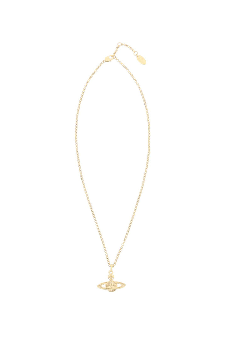 Vivienne Westwood Replace With Double Quotemini Bas Relief Pendant Necklacereplace With Double Quote   Oro