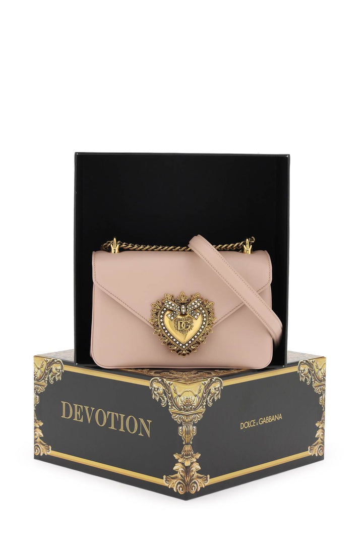 Dolce & Gabbana Devotion Shoulder Bag   Rosa