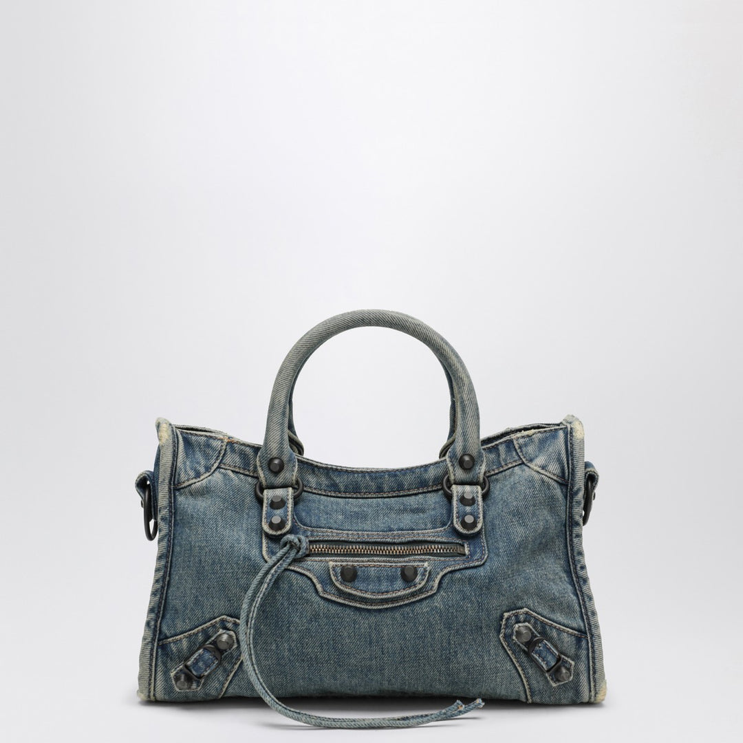 Balenciaga Le City denim bag
