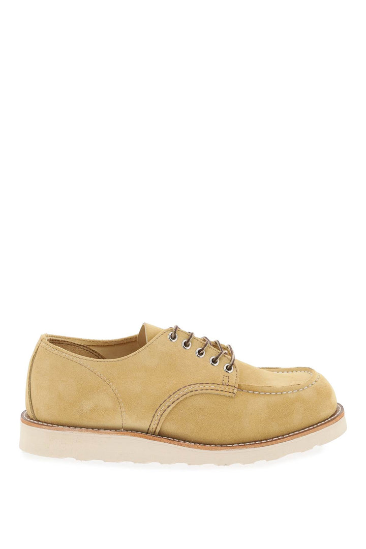 Red Wing Shoes Laced Moc Toe Oxford   Beige