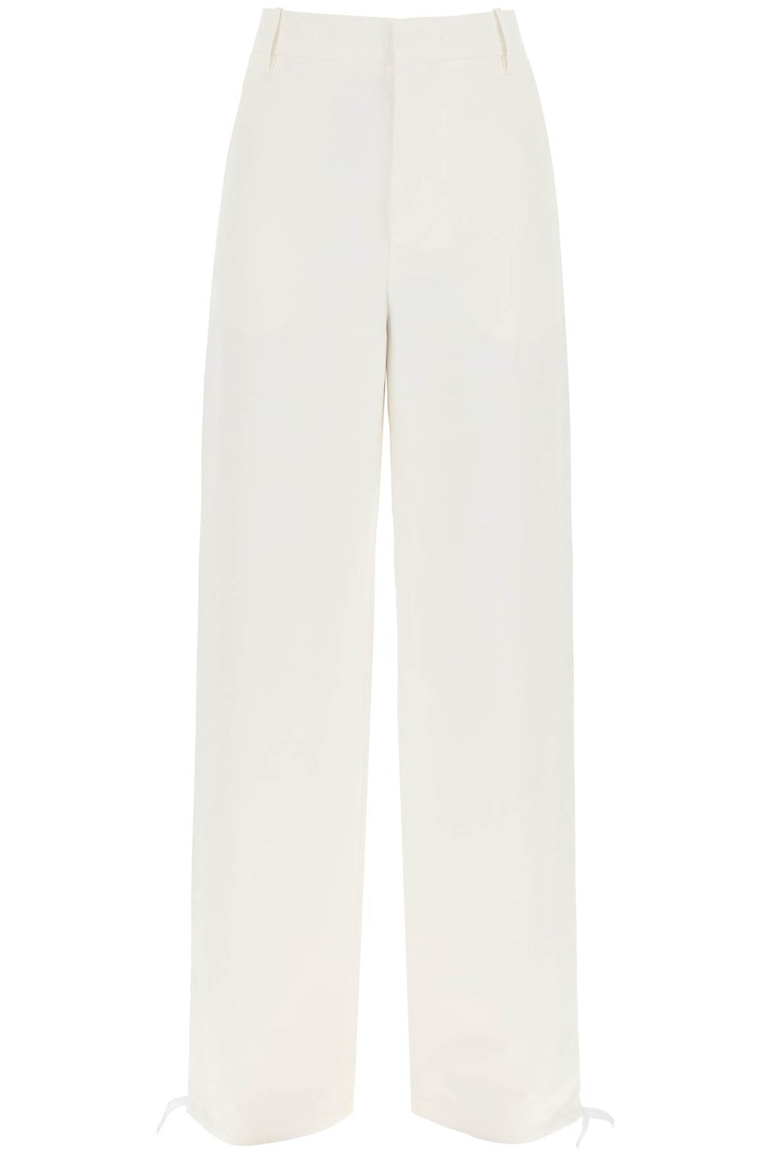 Marni Technical Linen Utility Pants   Bianco