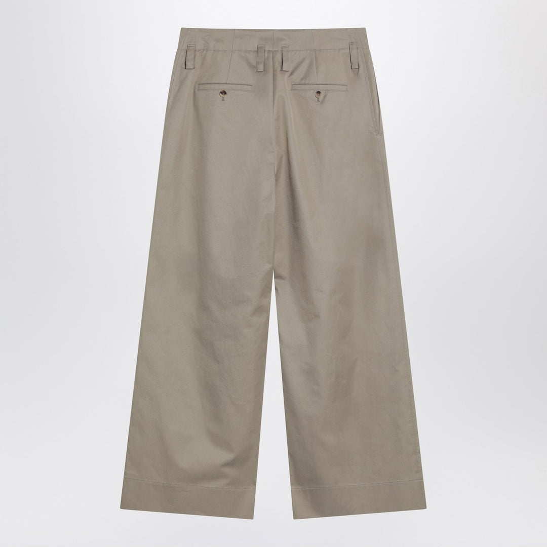 Alexander McQueen cotton gabardine chino pants