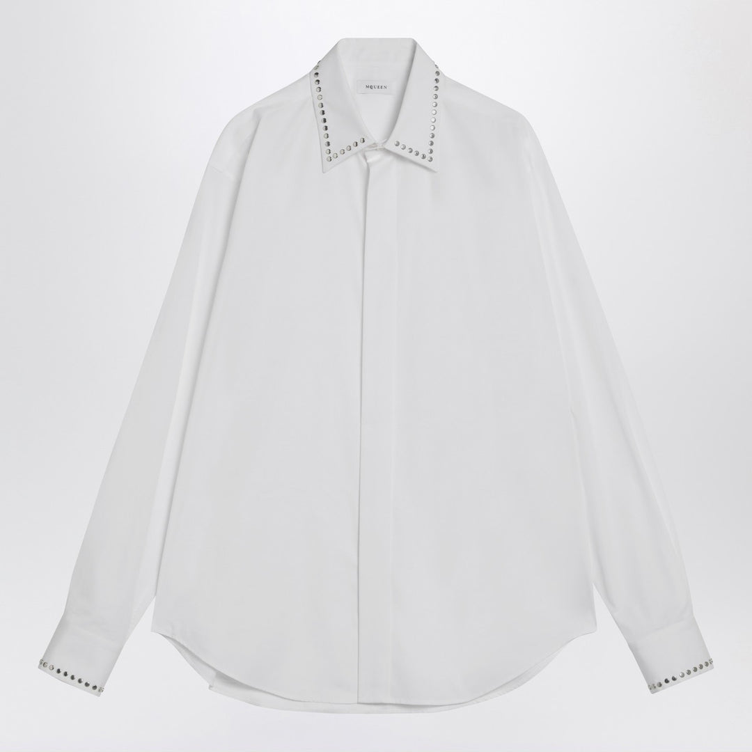 Alexander McQueen cotton shirt with studs