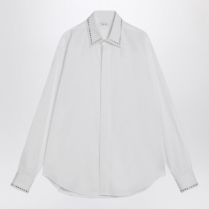 Alexander McQueen cotton shirt with studs