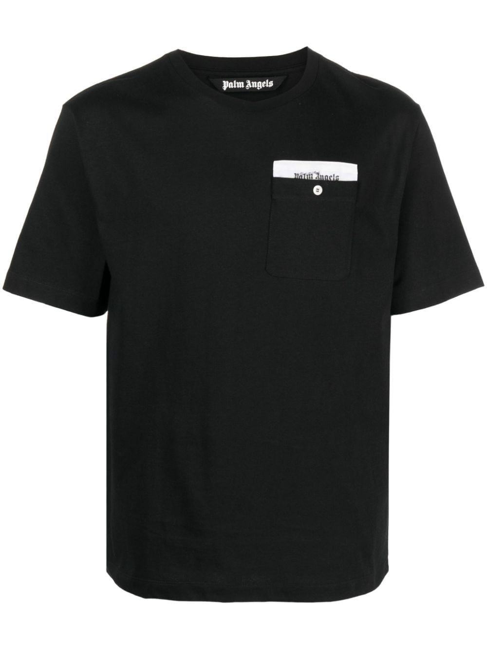 Palm Angels T Shirts And Polos Black