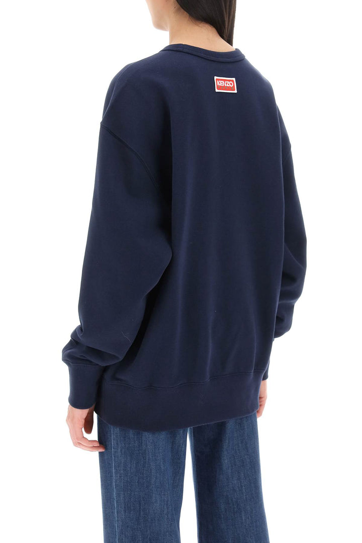 Kenzo 'Lucky Tiger' Oversized Sweatshirt   Blu