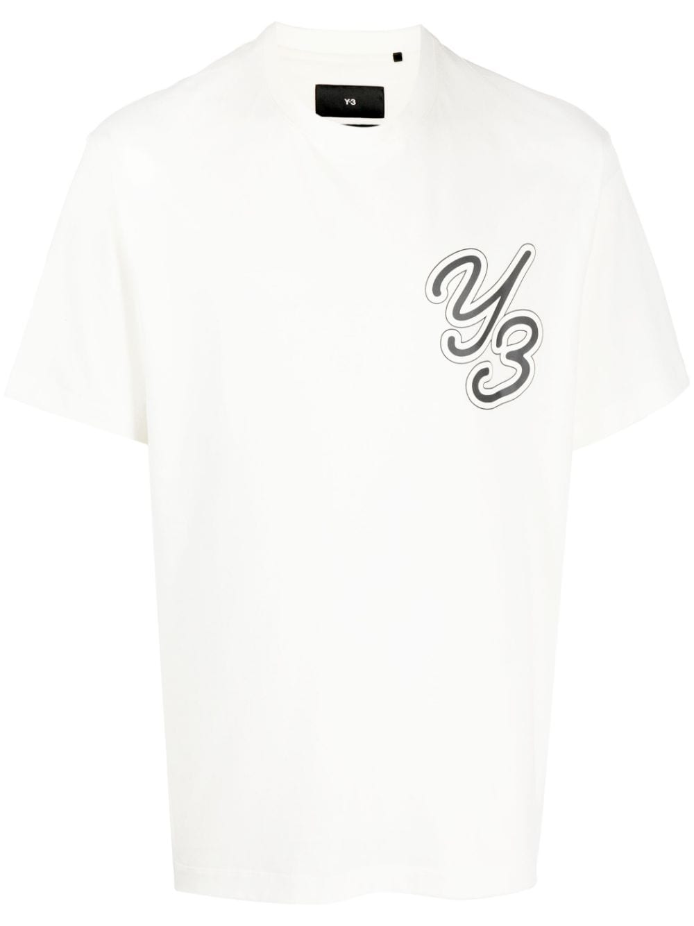 Y 3 T Shirts And Polos White