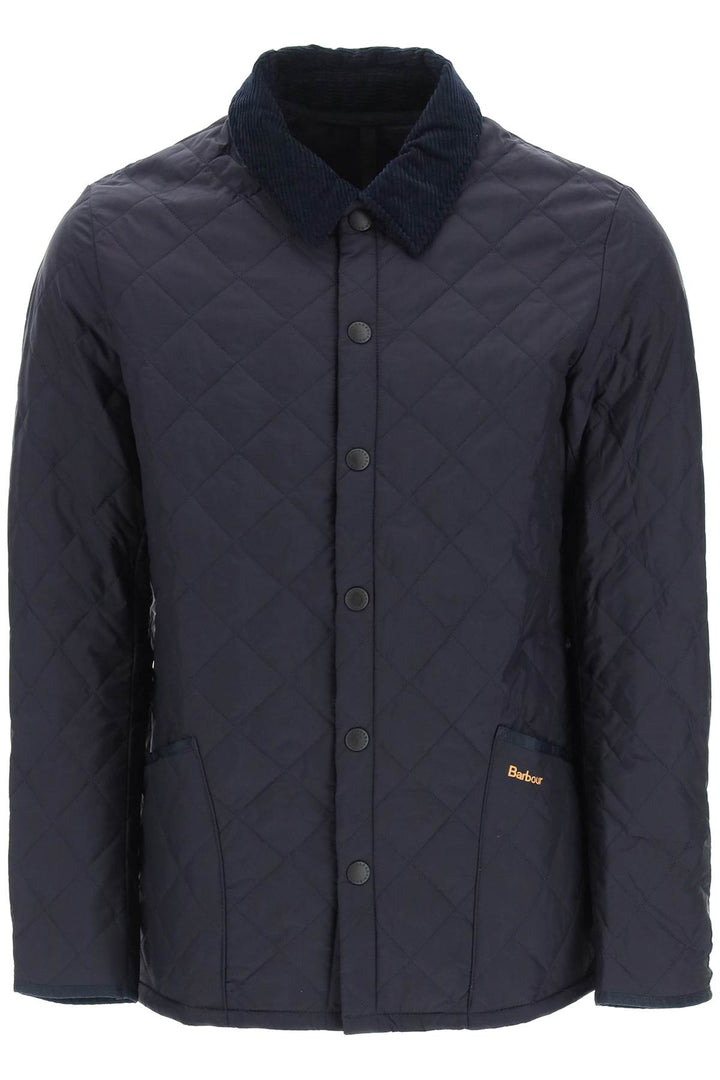 Barbour Heritage Liddesdale Quilted Jacket   Blu
