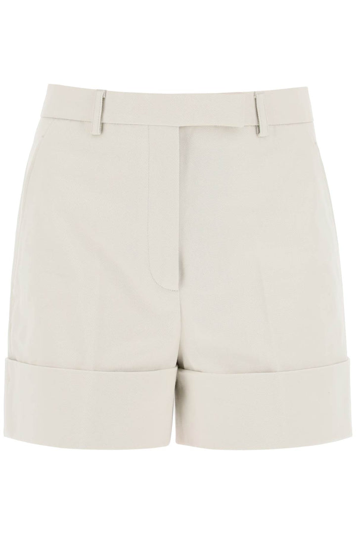 Thom Browne Shorts In Cotton Gabardine   Beige