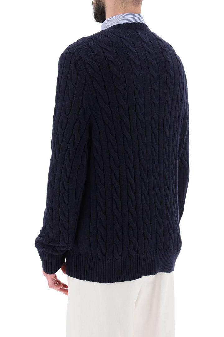 Polo Ralph Lauren Cotton Knit Sweater   Blu