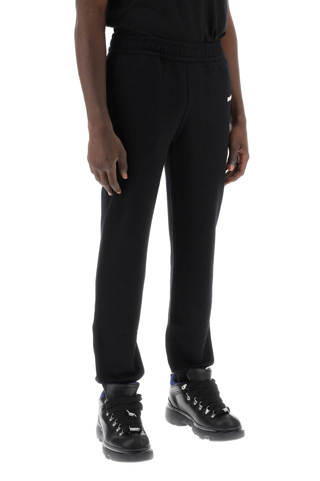 Burberry Addison Joggers In French Terry   Nero