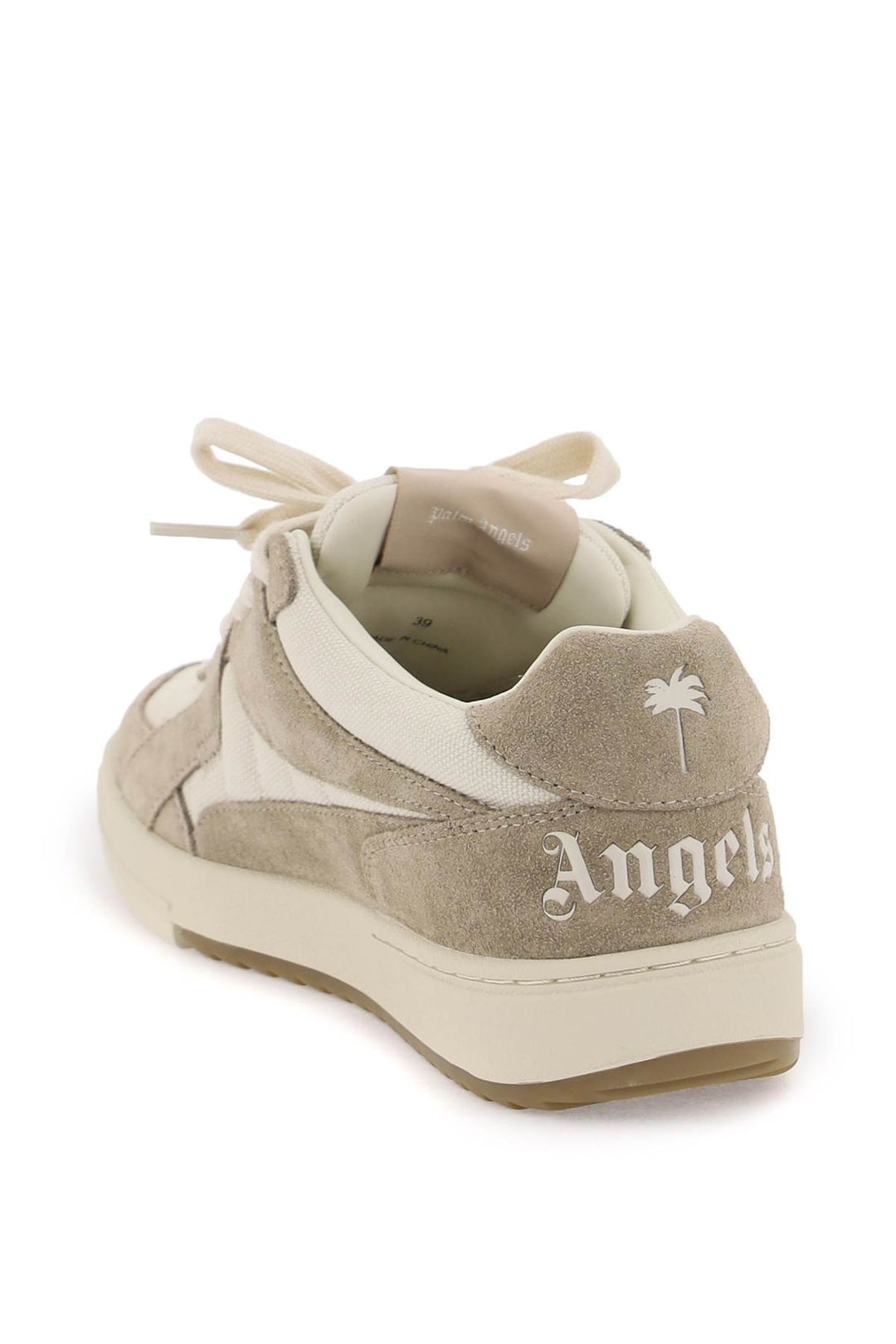 Palm Angels University Sneakers   Beige