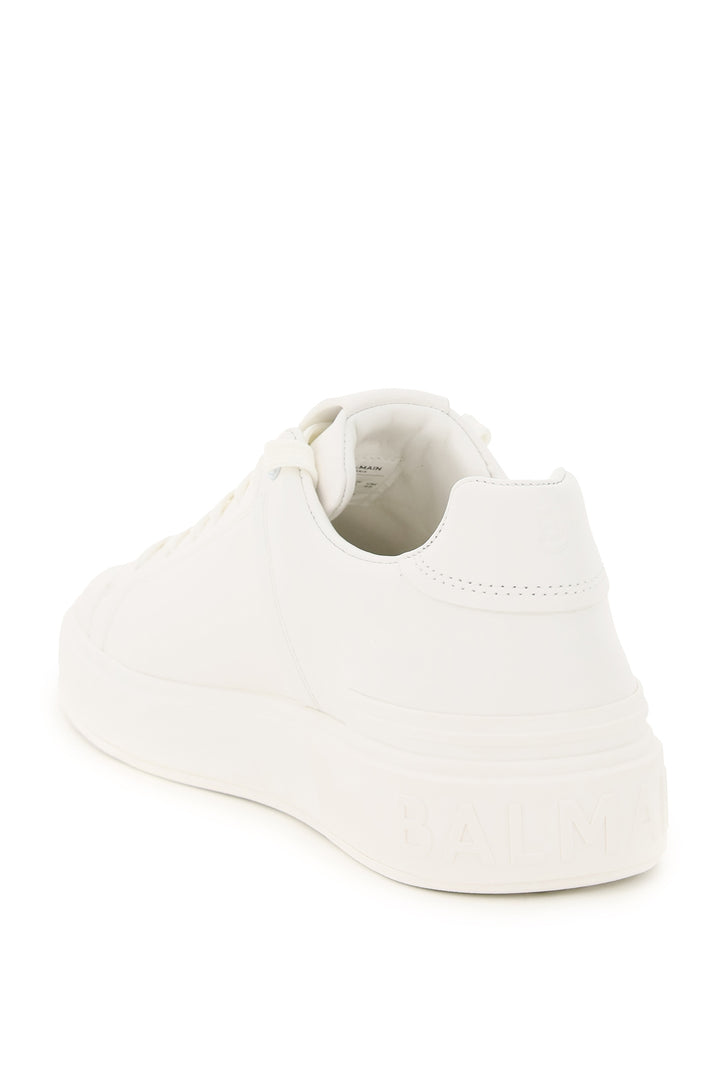Balmain B Court Sneakers   Bianco