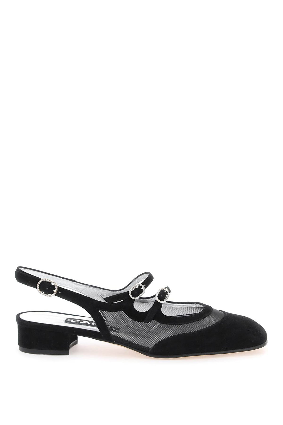 Carel Replace With Double Quotemary Jane Slingback In P   Nero
