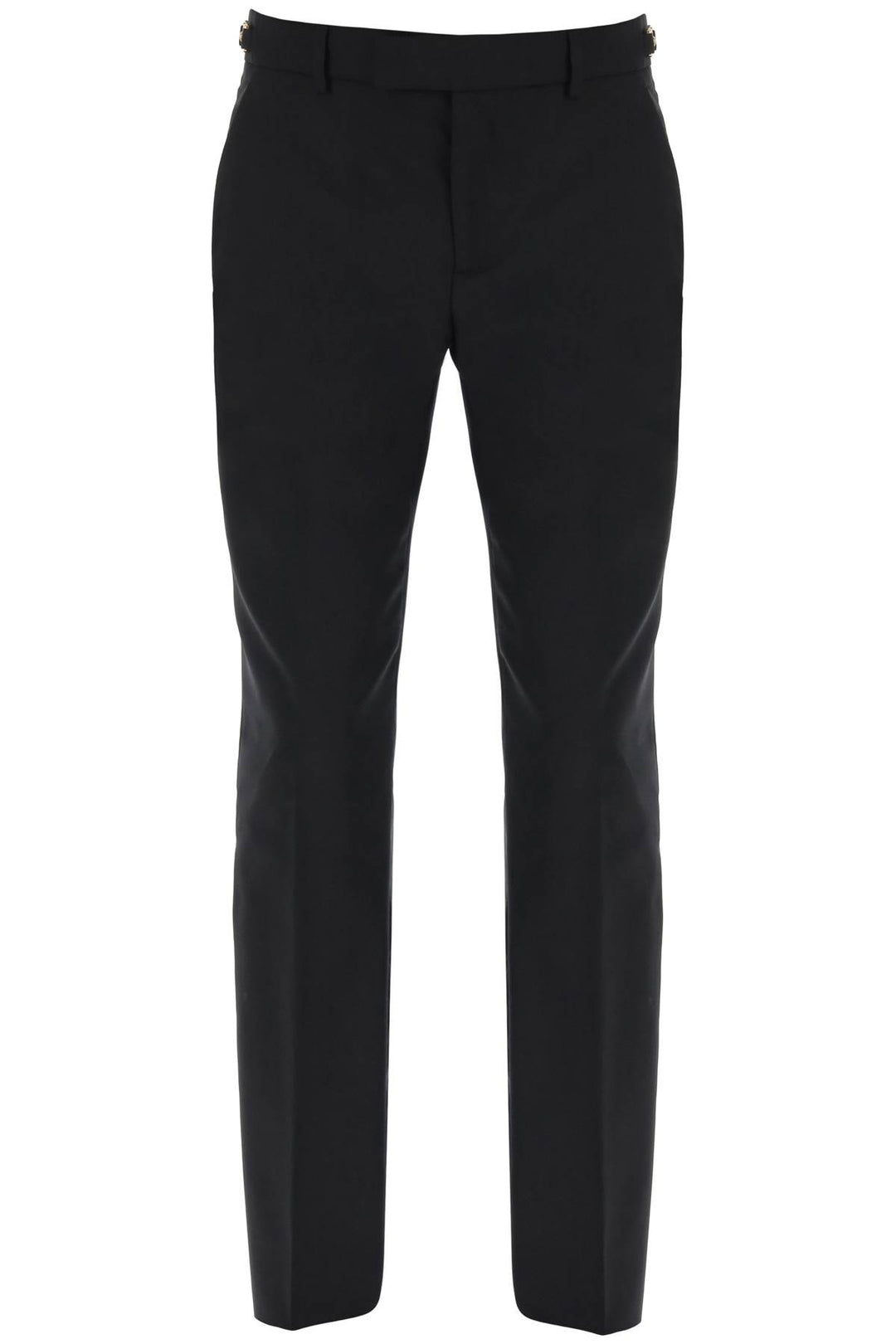 Versace Tailored Pants With Medusa Details   Nero