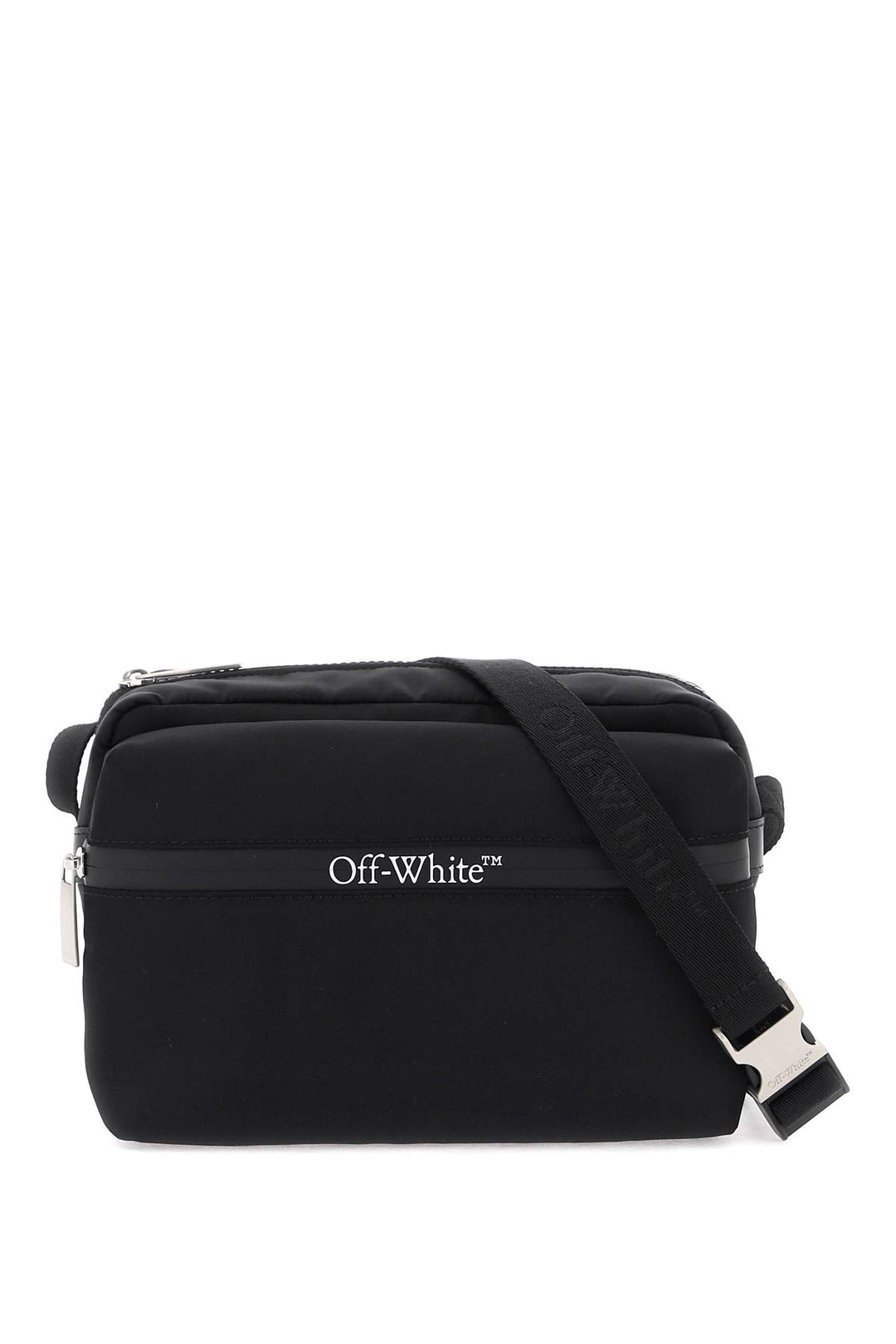 Off White Outdoor Shoulder Bag   Nero