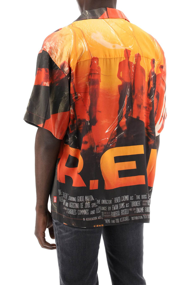 Diesel Bowling Shirt By S   Nero