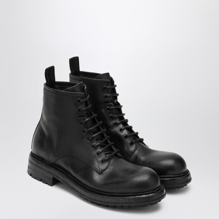 Dolce & Gabbana lace-up leather ankle boots