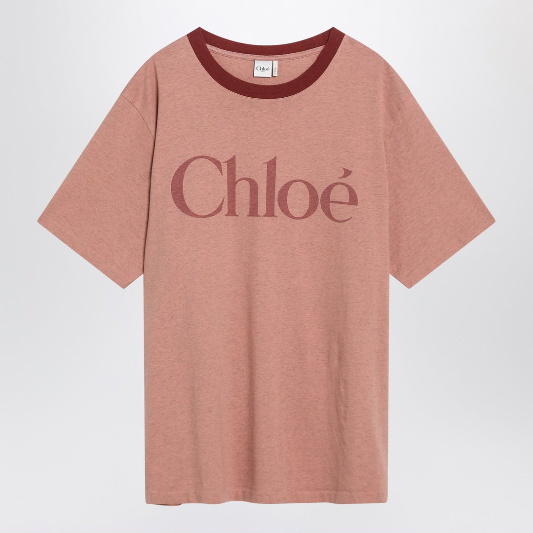 Chloé cotton T-shirt with logo