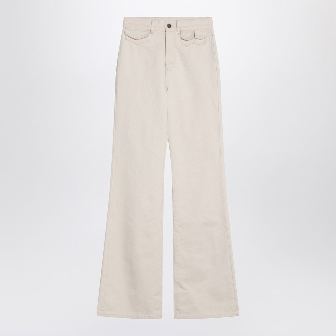 Chloé flared denim trousers