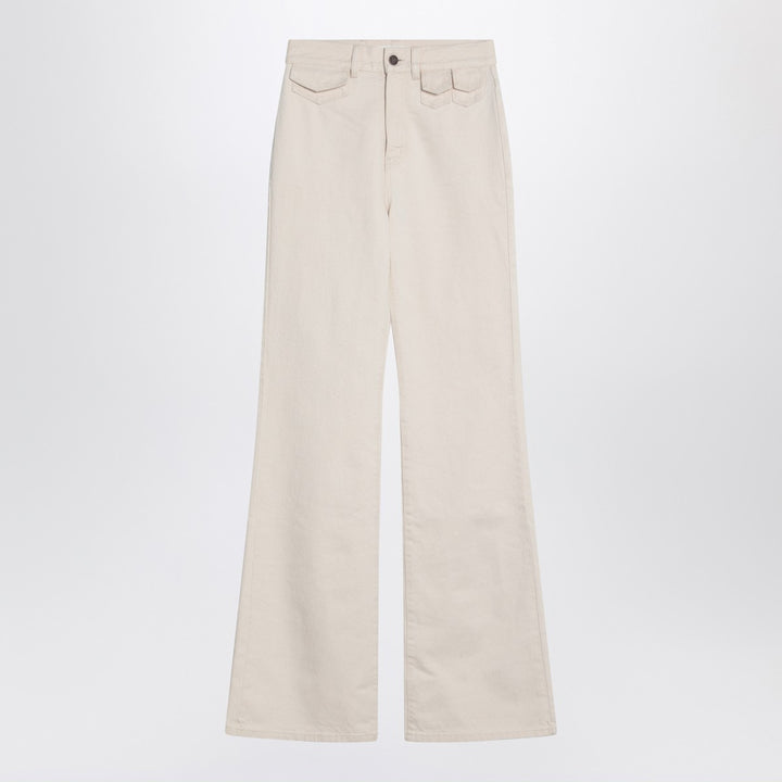 Chloé flared denim trousers