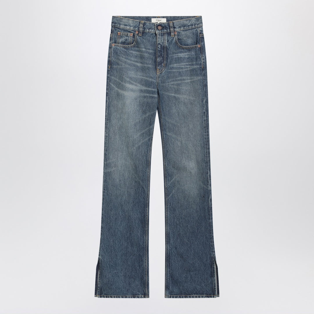 Chloé jeans with slits