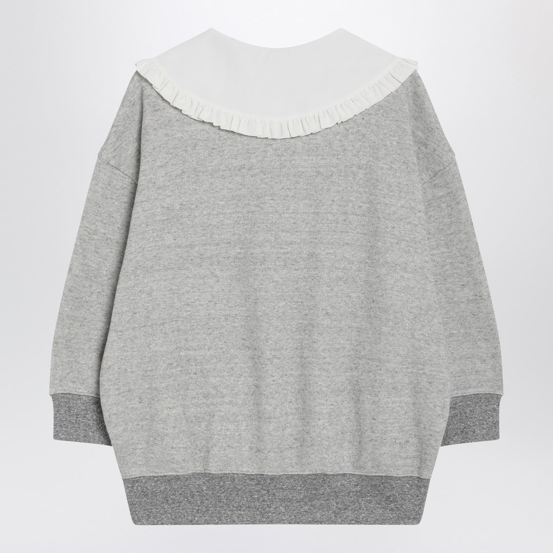 Chloé marl fleece sweatshirt