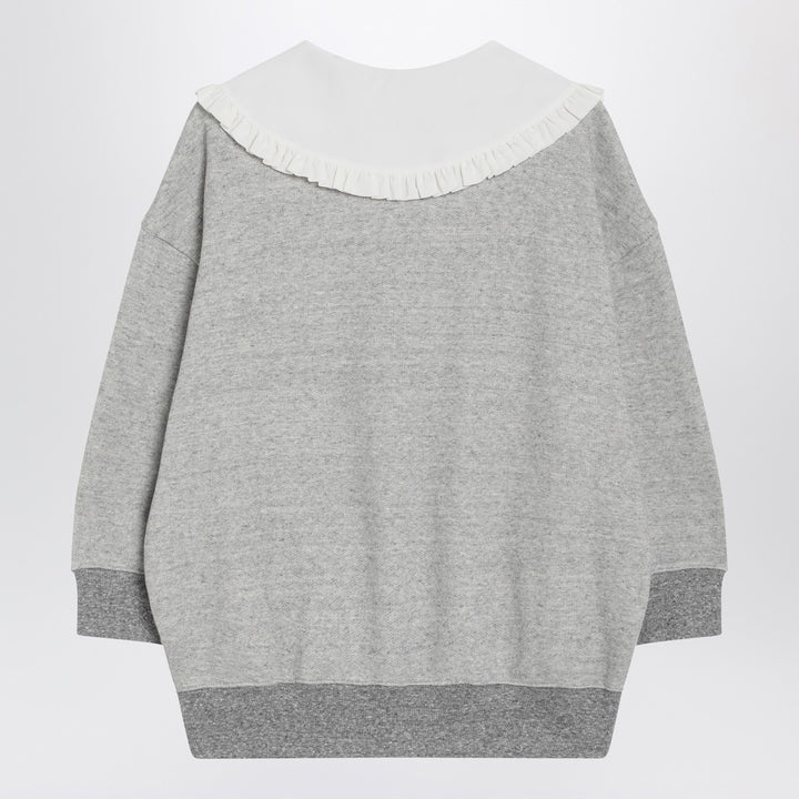 Chloé marl fleece sweatshirt
