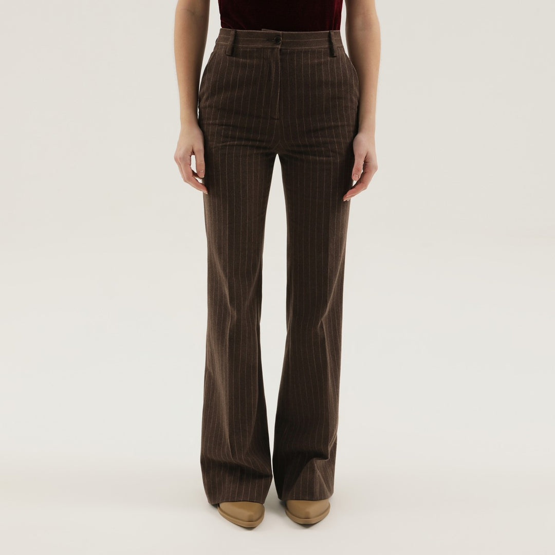 1989 STUDIO striped flared pants
