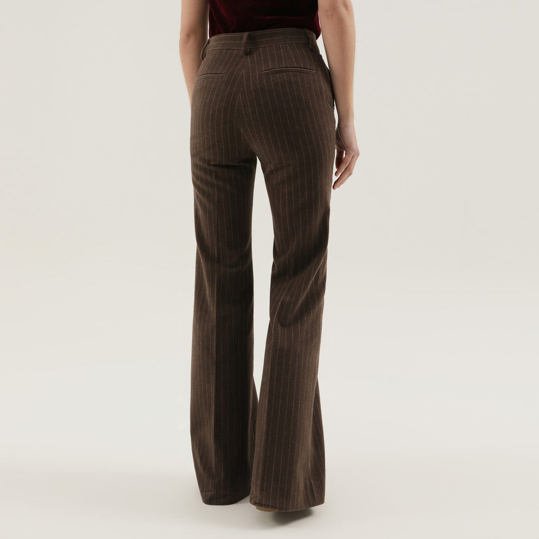 1989 STUDIO striped flared pants