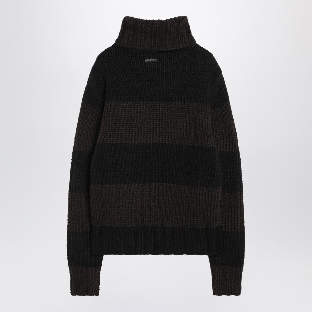 Dolce & Gabbana striped turtleneck