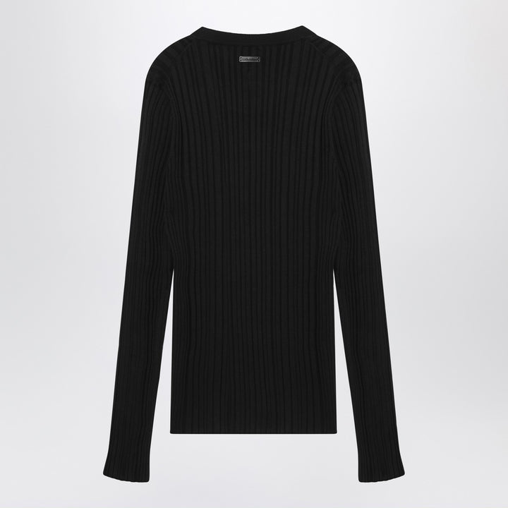 Dolce & Gabbana ribbed silk and cotton sweater