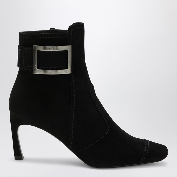 ROGER VIVIER Trompette suede ankle boots