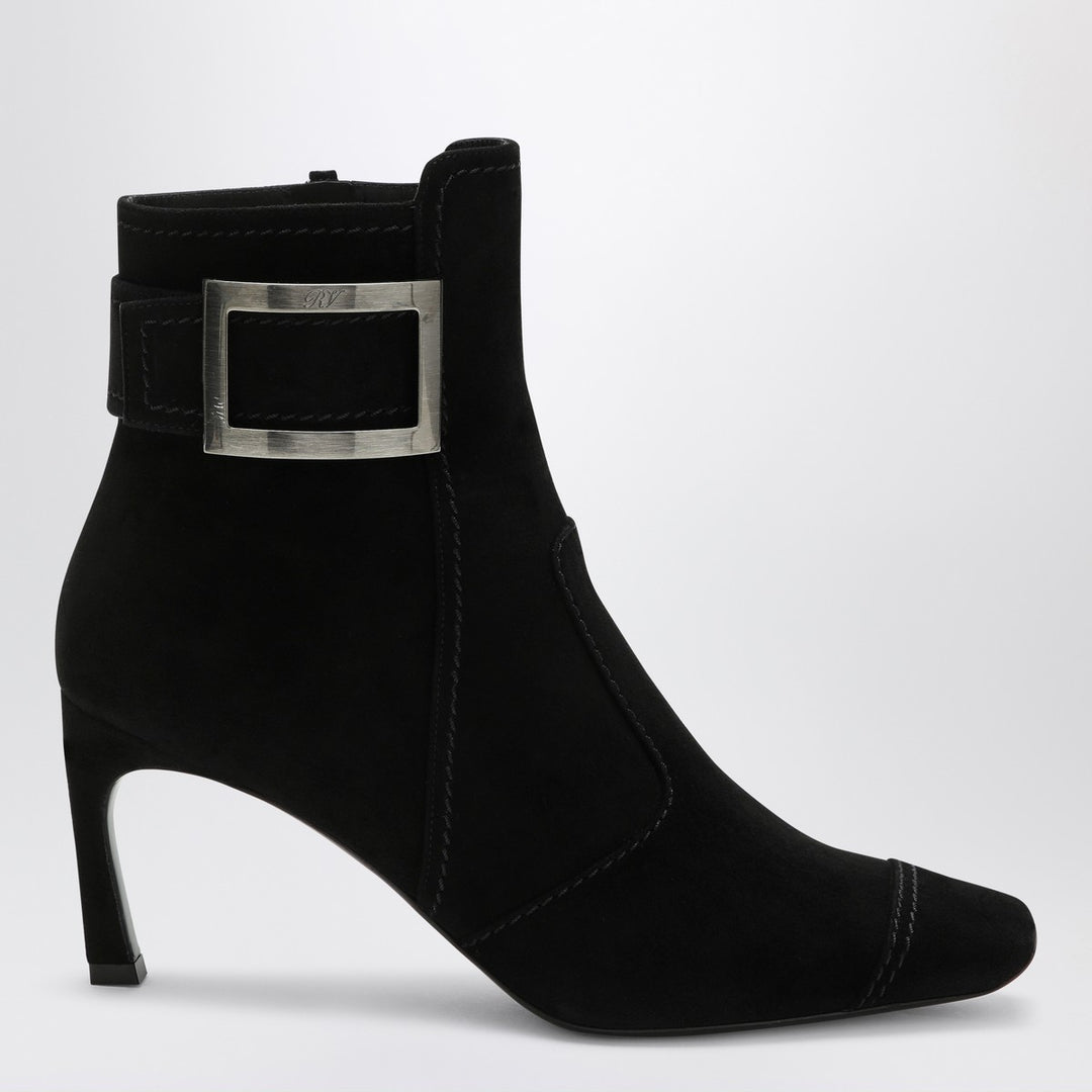 ROGER VIVIER Trompette suede ankle boots