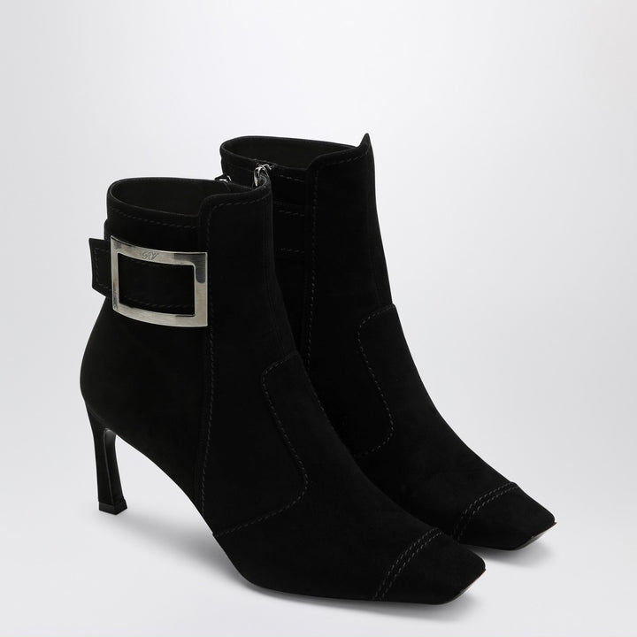 ROGER VIVIER Trompette suede ankle boots
